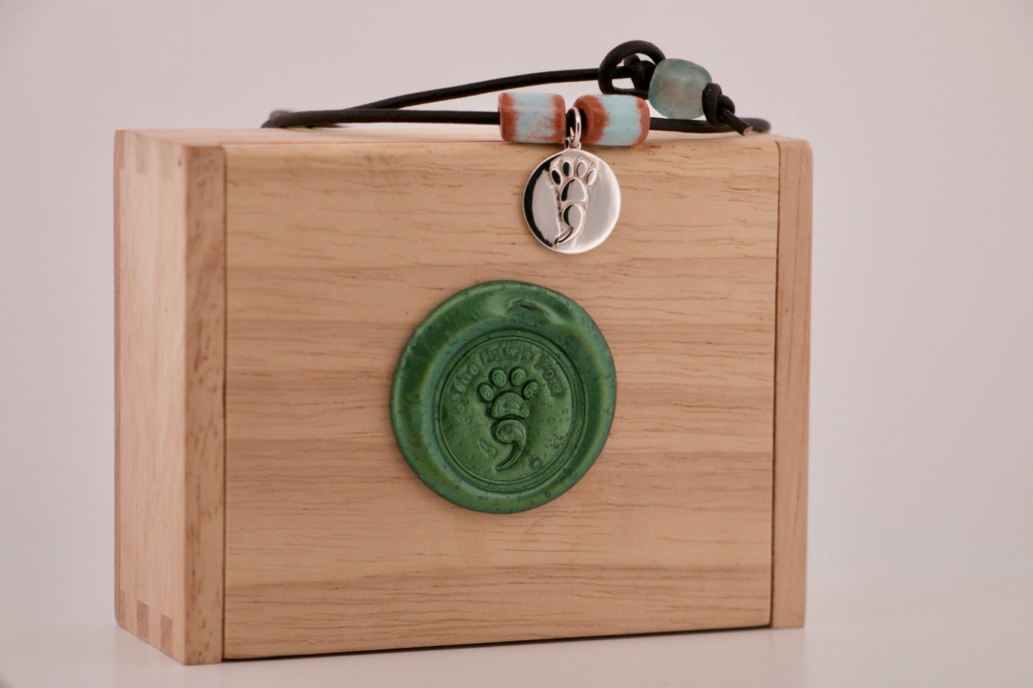 The Horizon Pup Leather Necklace