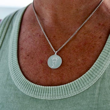 22mm Medallion Pawmicolon Pendant