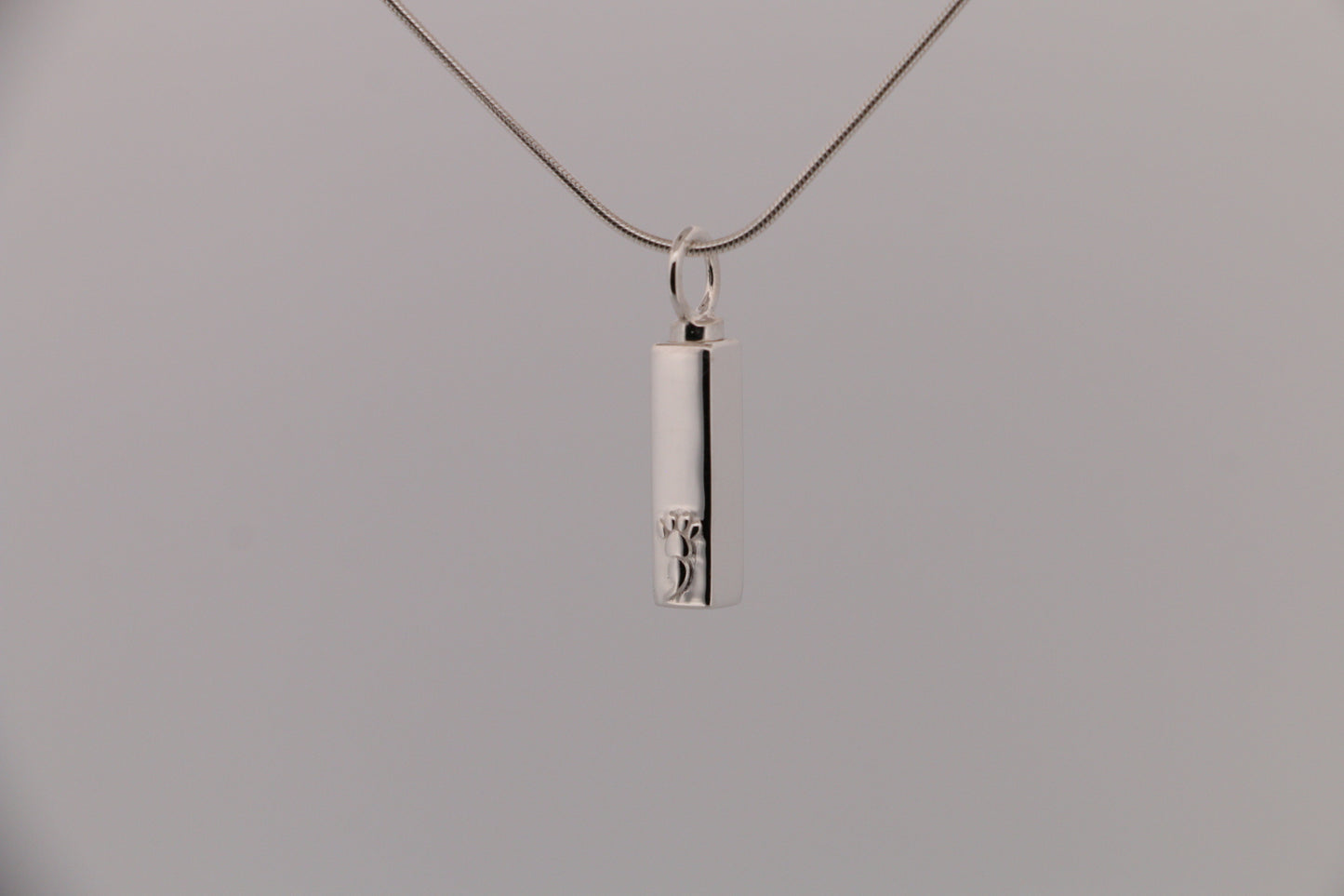 16mm Sterling Silver Urn Pendant