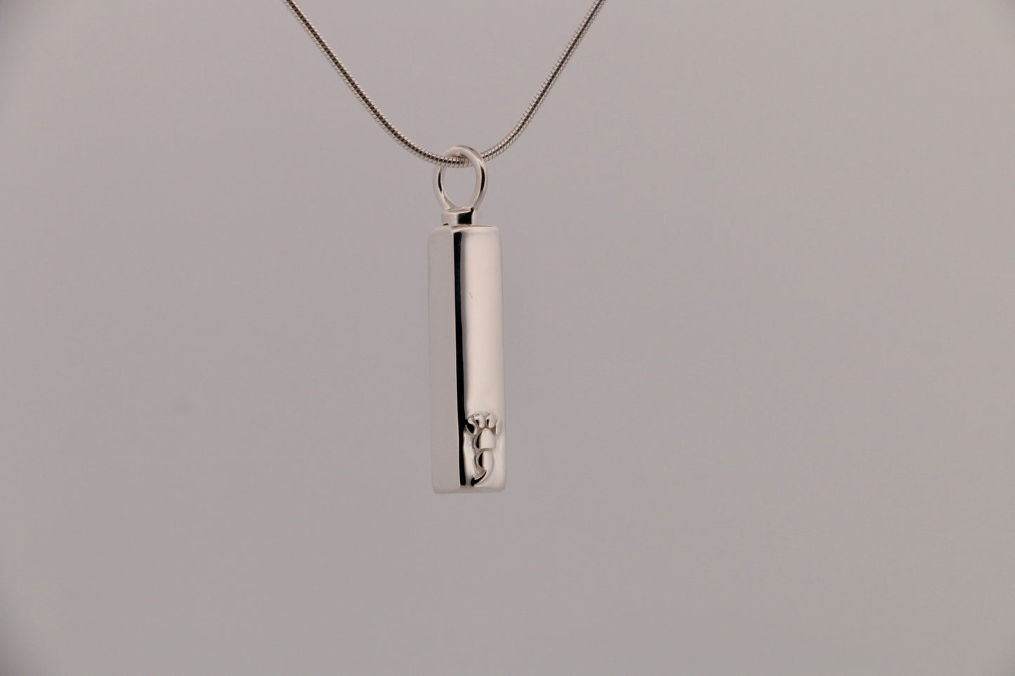 22mm Sterling Silver Urn Pendant