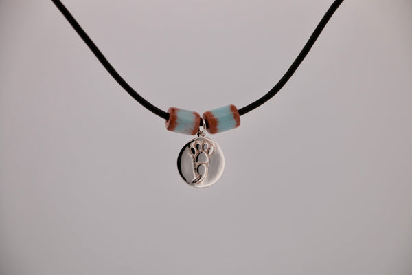 The Horizon Pup Leather Necklace