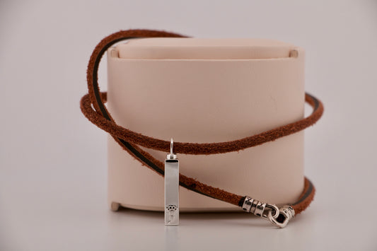 The Trail Pup Ash Pendant Necklace