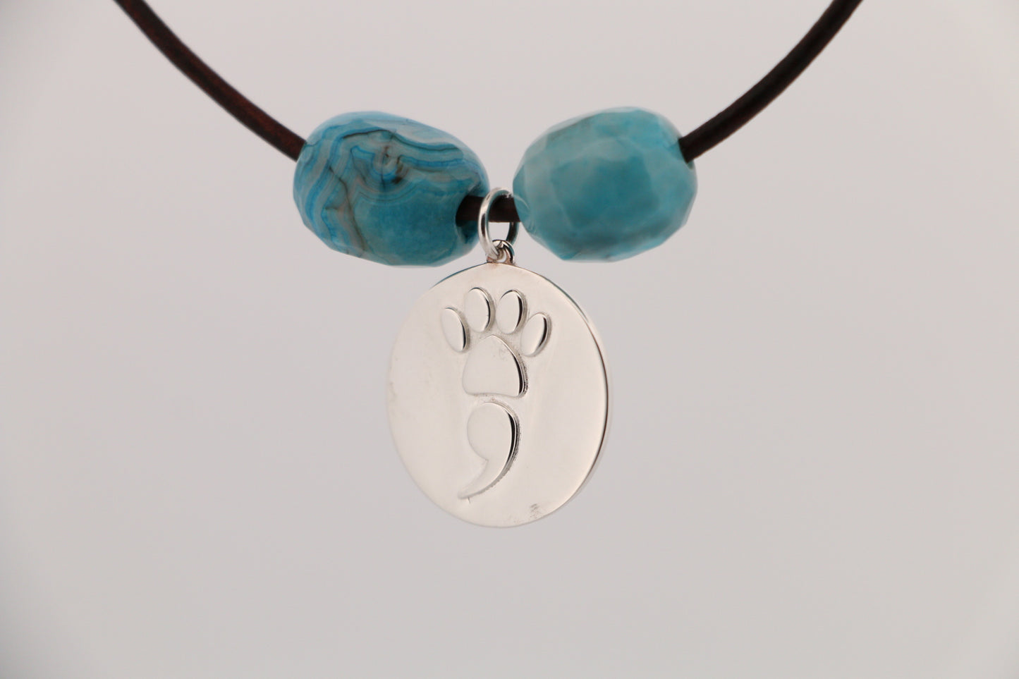 The Tranquil Tide Leather Necklace
