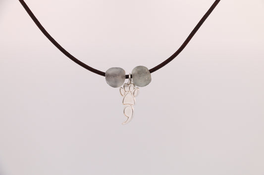 The Shadowline Leather Necklace