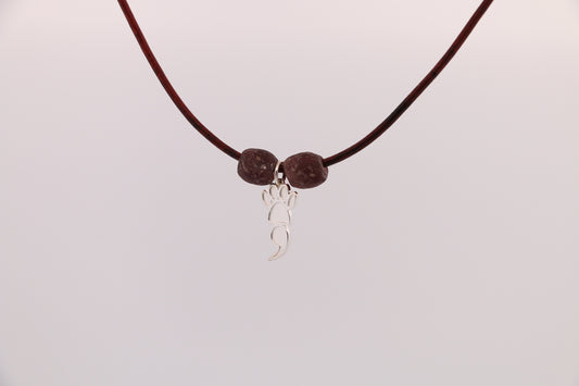The Rootline Leather Necklace