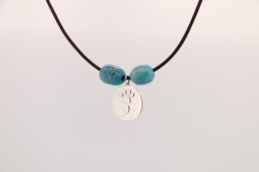 The Tranquil Tide Leather Necklace