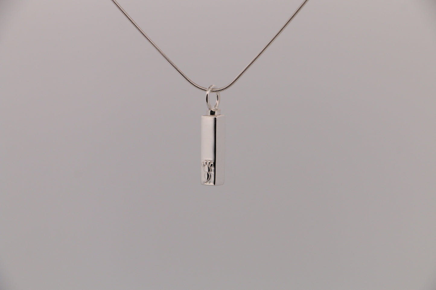 16mm Sterling Silver Urn Pendant