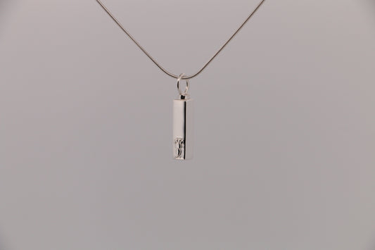 16mm Sterling Silver Urn Pendant
