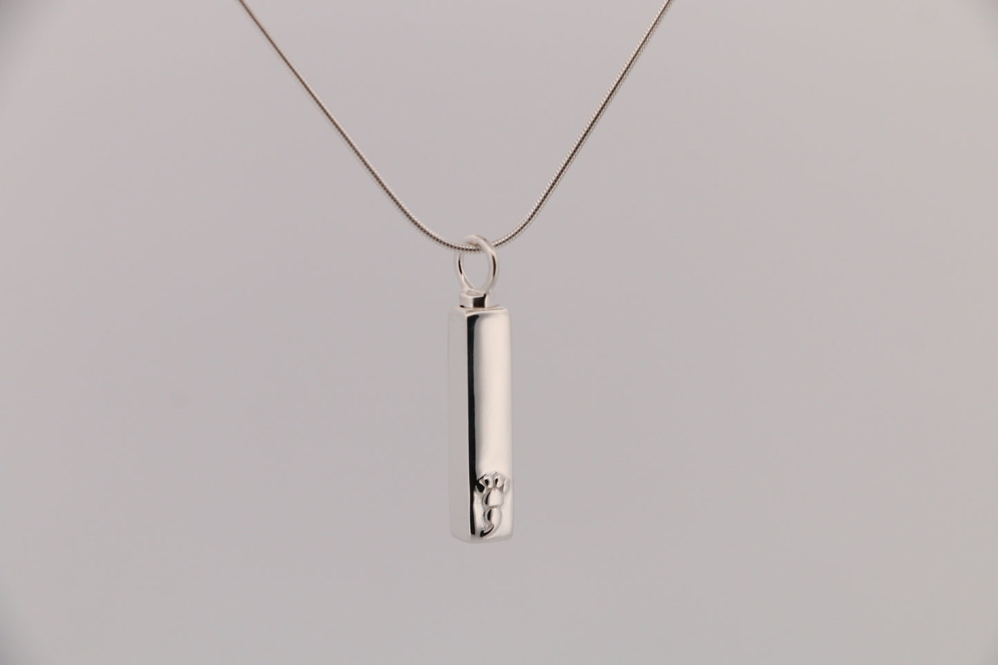 18mm Sterling Silver Urn Pendant