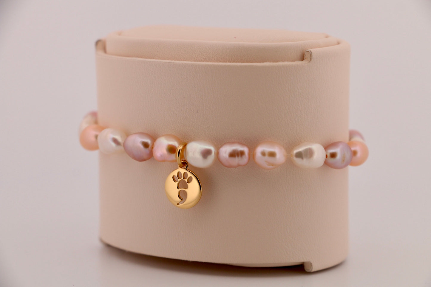 Elegant Keshi Pearl Stretch Bracelet